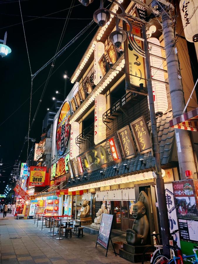 Wutong-40 Minutes Direct To Kansai Airport And 5 Minute Walk To Jr Or Subway Or Nankai Line And 1 Minute To Tsutenkaku The Landmark Of Osaka And Many Japanese Bistros Nearby Luaran gambar